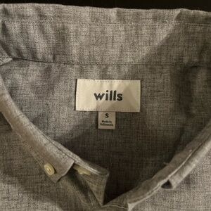 Men's Wills Short Sleeve Button Up Shirt